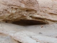 Opposite Jawa Rock is this little overhang/cave that Jawas were filmed emerging from.